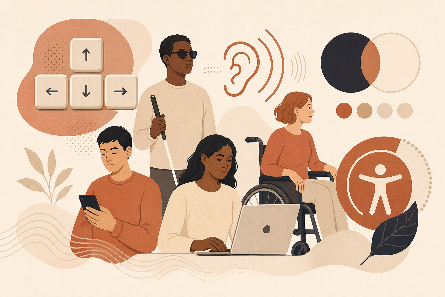Inclusive web accessibility design standards