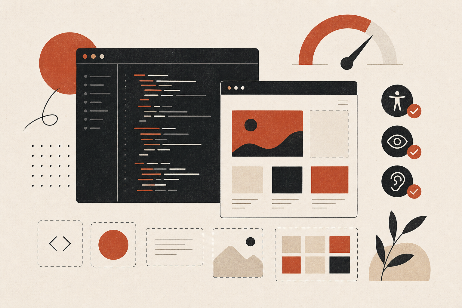 Front-end development and quality assurance