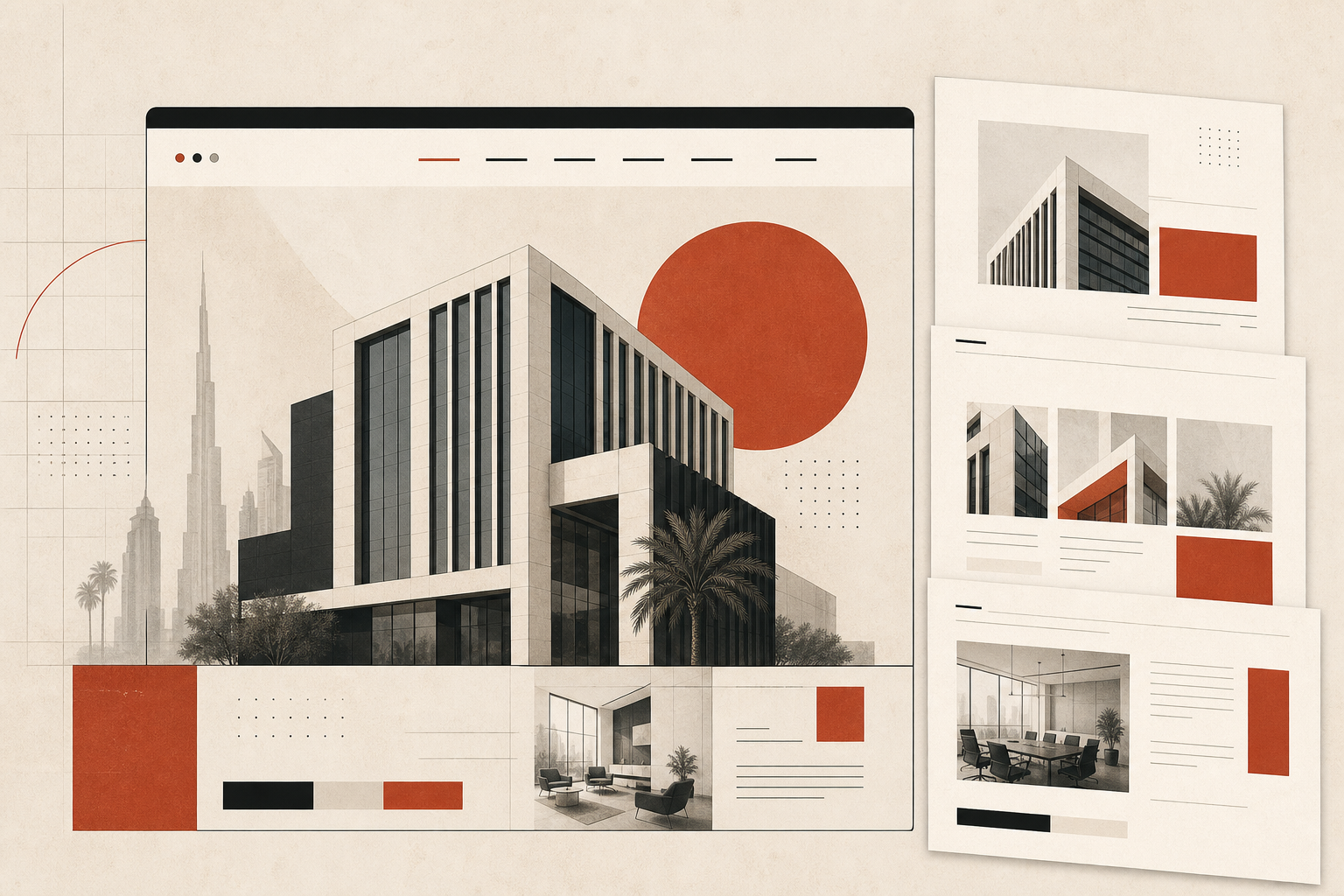 Corporate multi-page website design