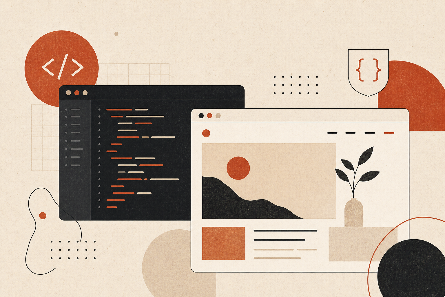 Front-end development and implementation