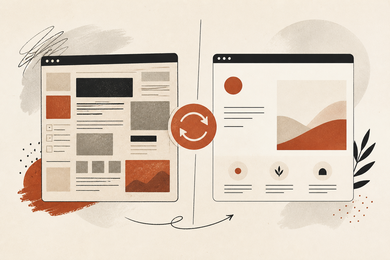 Website redesign and modernisation service